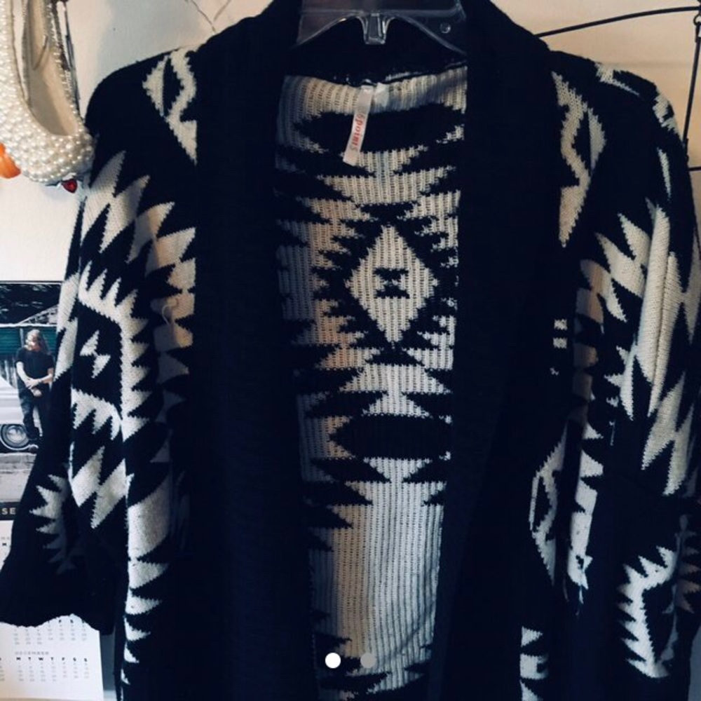 Aztec styled cardigan
